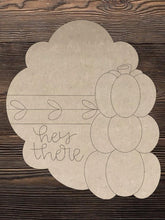 Load image into Gallery viewer, Cut and Traced Hey There Pumpkin