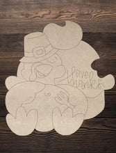 Load image into Gallery viewer, Cut and Traced Stuffed Turkey