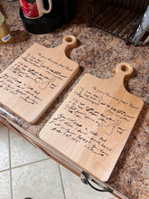 Load image into Gallery viewer, Custom Recipe Cutting Board