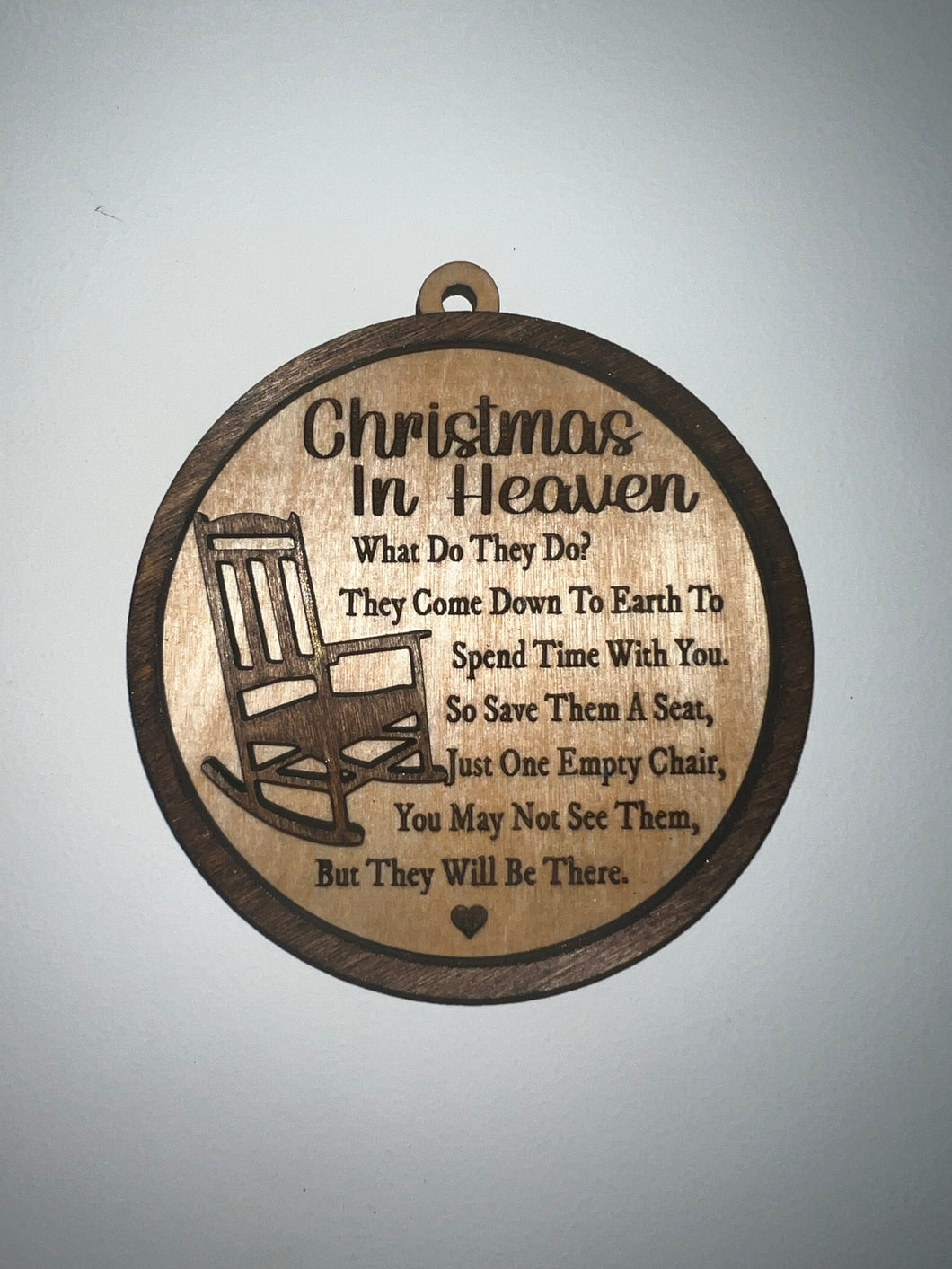 Christmas in Heaven Ornament