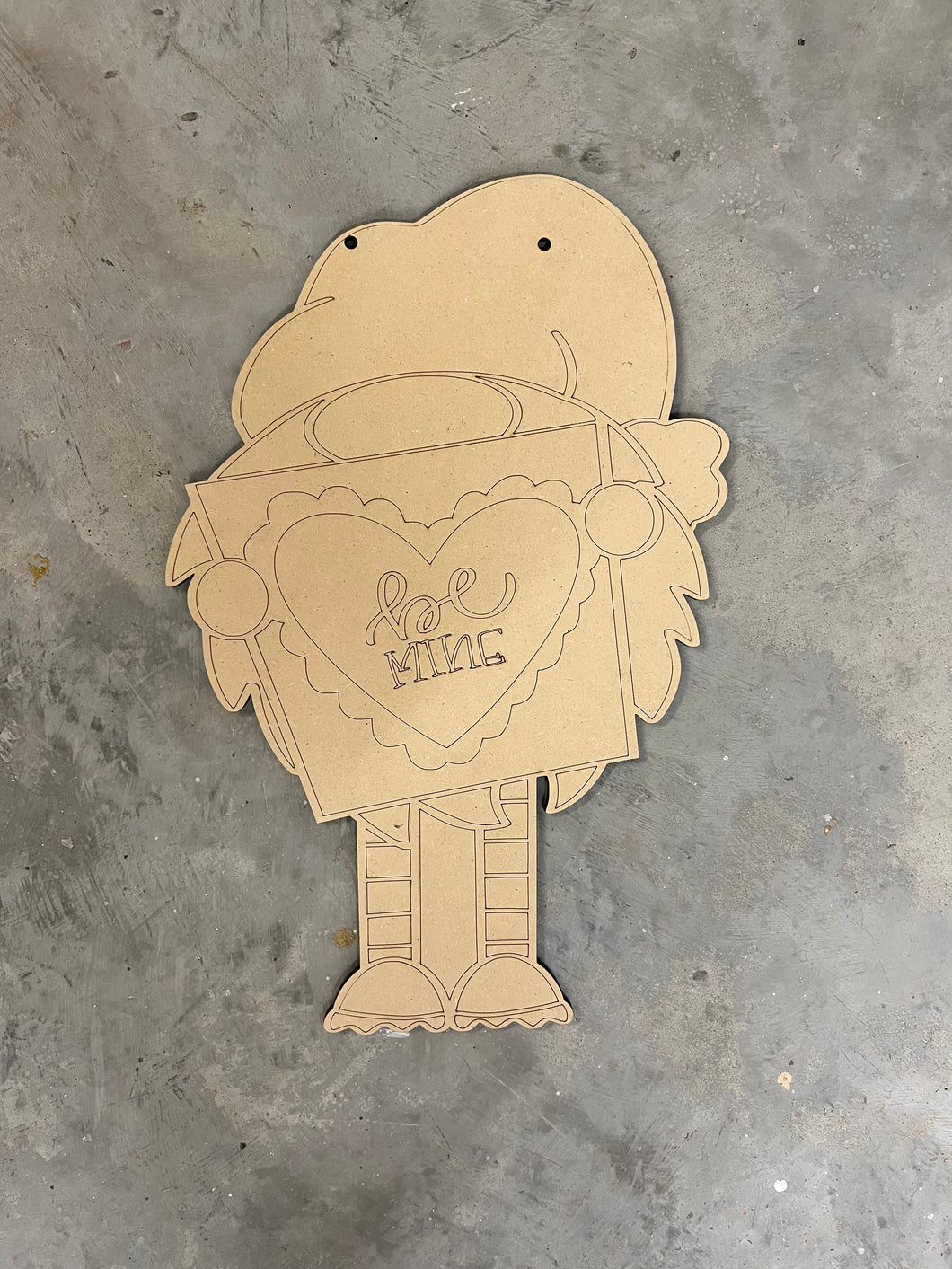 Cut and Traced Be Mine Gnome