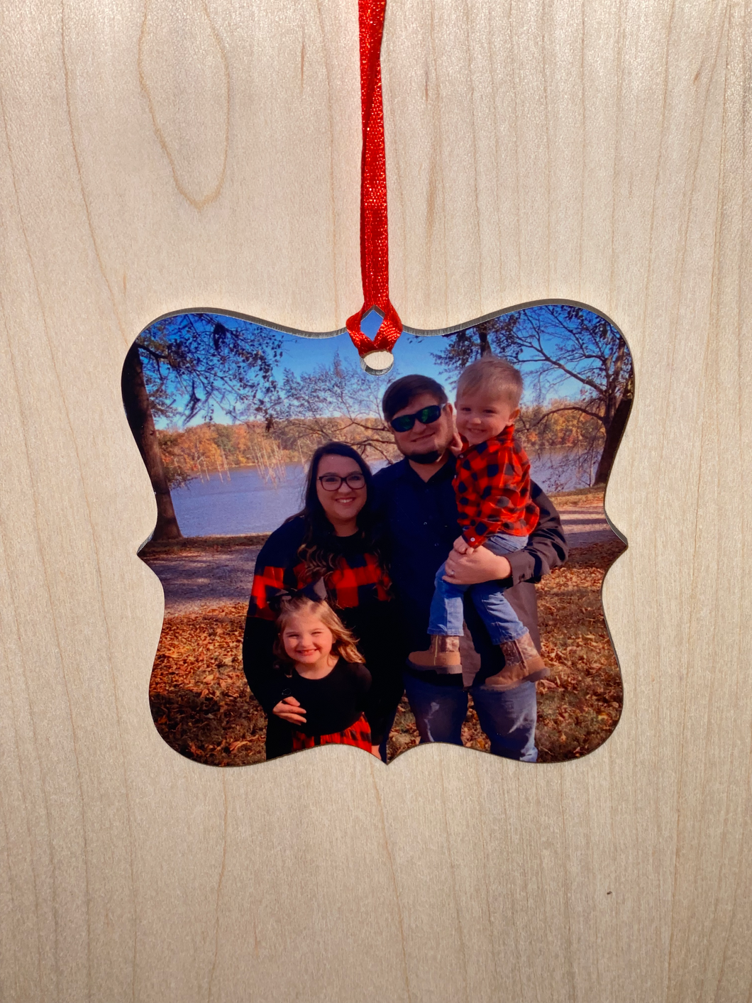 Family Photo Ornament