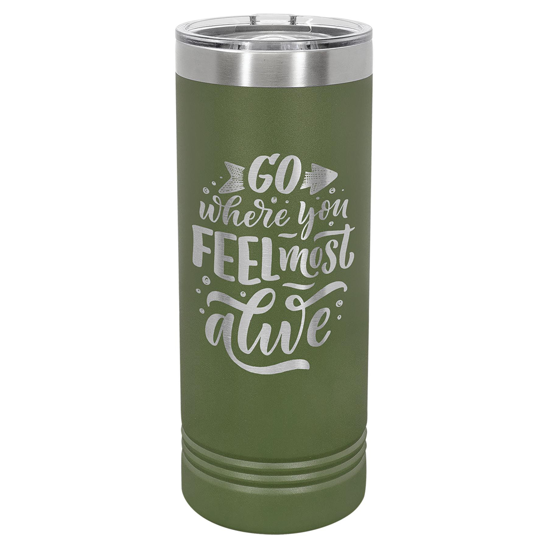 Get a Quote 22 oz Insulated Skinny Tumbler – Adirondack Etching