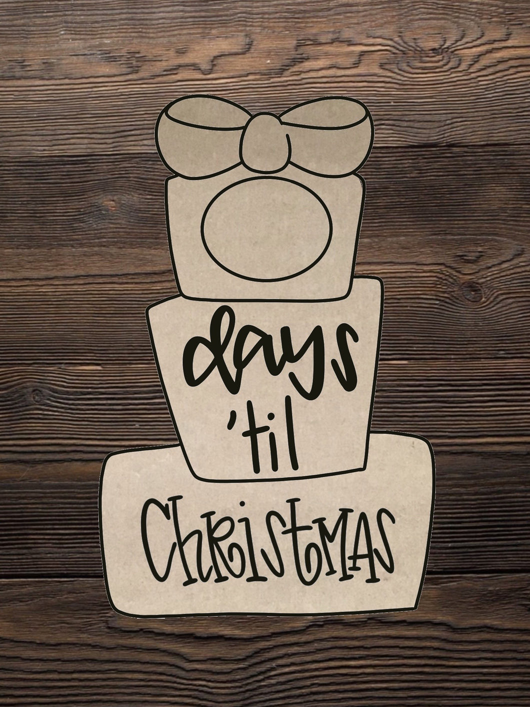 Cut and Traced Countdown to Christmas