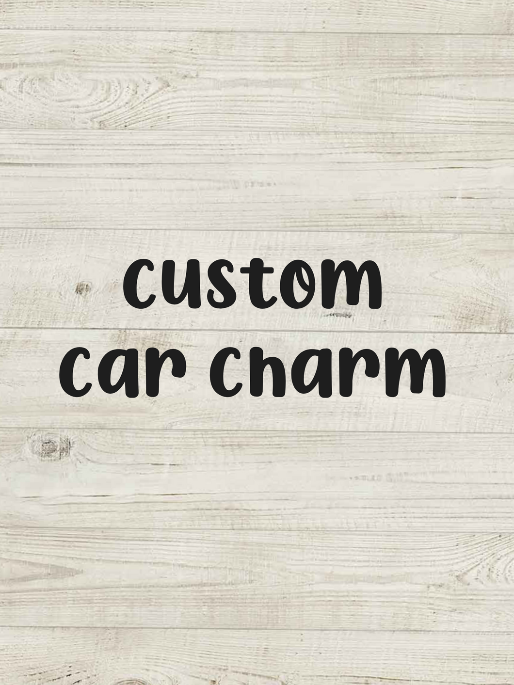 Custom Car Charm