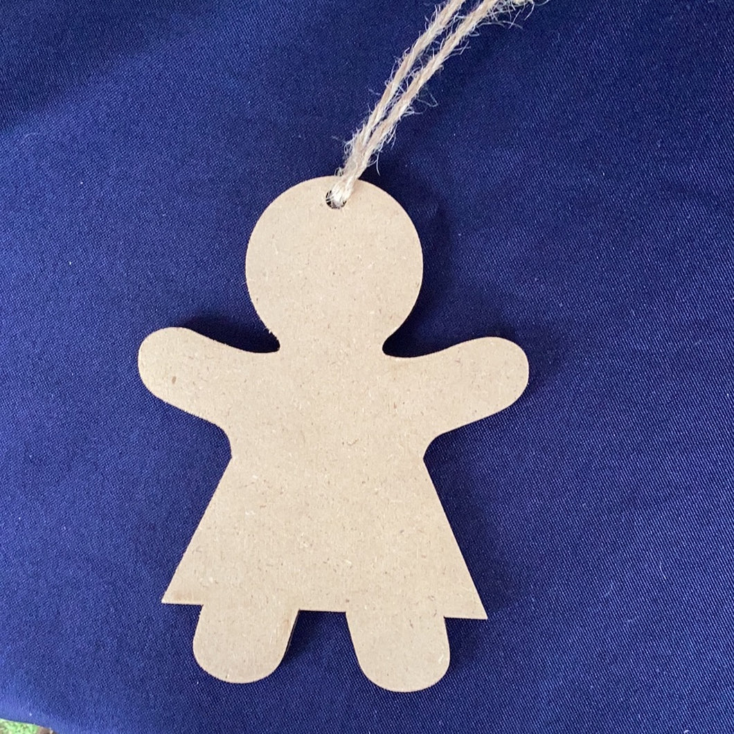 Gingerbread woman ornament- flash sale